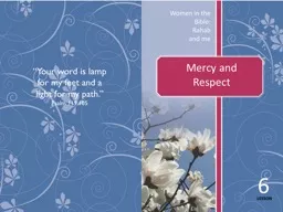 Mercy and Respect Women in the Bible: