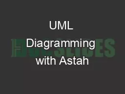UML Diagramming with Astah