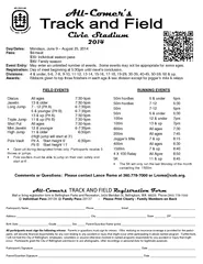 Mail or bring registration form to Bellingham Parks an