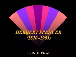 HERBERT SPENCER                      (1820 -1903)