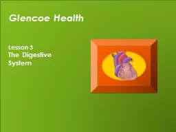 Glencoe Health Lesson  3