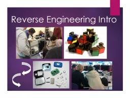 Reverse Engineering Intro