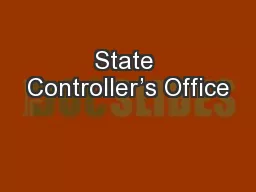 State Controller’s Office