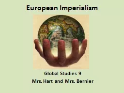 European Imperialism	 Global Studies 9