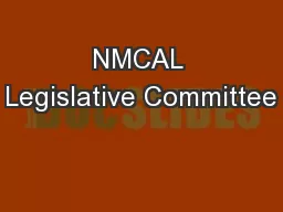 NMCAL Legislative Committee