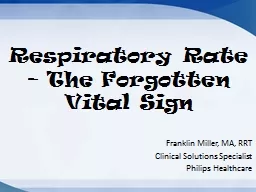 Respiratory Rate – The Forgotten Vital Sign
