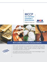 MCCP MCX CERTIFIED COMMODITY PROFESSIONAL CC i i i p f