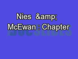 Nies  &  McEwan : Chapter