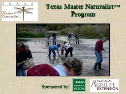Texas Master Naturalist ™