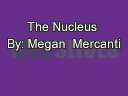 The Nucleus By: Megan  Mercanti