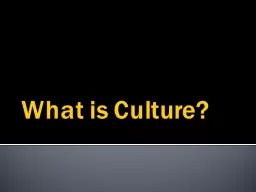 What is Culture? Polynesian