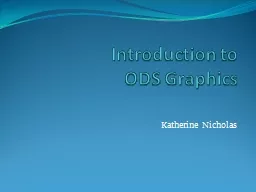 Introduction to  ODS Graphics