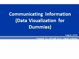 Communicating Information