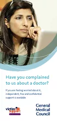 Have you complained to us about a doctor If you are fe