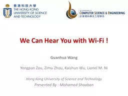 We Can Hear You with Wi-Fi !