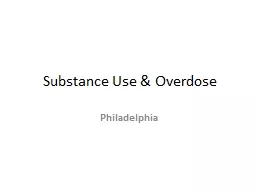 Substance Use & Overdose