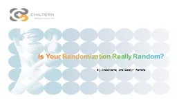 Is Your Randomization Really Random?