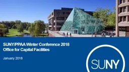 SUNY/PPAA Winter Conference 2018