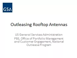 Outleasing Rooftop Antennas