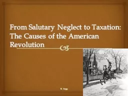 From Salutary Neglect to Taxation: The Causes of the American Revolution