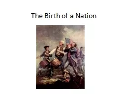 The Birth of a Nation Mercantilism