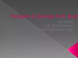 Reagan & George H.W. Bush