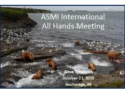 ASMI International  All Hands Meeting