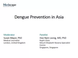 Dengue Prevention in Asia