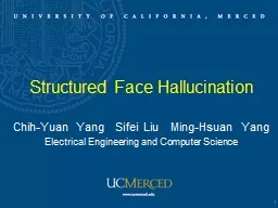 Structured Face Hallucination