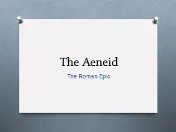 The  Aeneid The Roman Epic