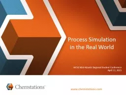 Process Simulation     Essentials