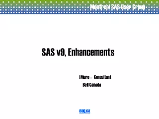 SAS v9 enhancements