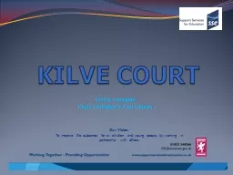 KILVE COURT Centre managers