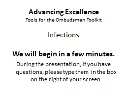 Advancing Excellence Tools for the Ombudsman Toolkit