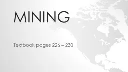 Mining Textbook pages 226 – 230