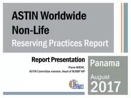 ASTIN Worldwide Non-Life