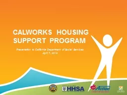 CalWORKs Housing support program