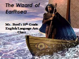 The Wizard Of Earthsea Ms. Byrd’s 10