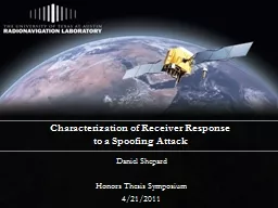 Characterization of Receiver Response