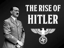 The Rise of  Hitler Questions