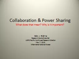 Collaboration & Power Sharing