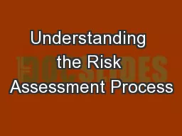 Understanding the Risk Assessment Process