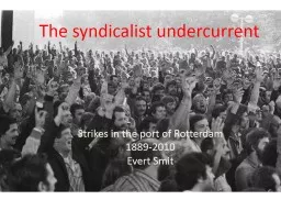 The syndicalist  undercurrent