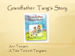 Grandfather  Tang’s Story