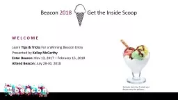 Beacon  2018   Get the Inside Scoop