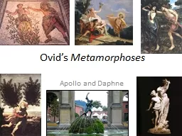Ovid’s  Metamorphoses Apollo