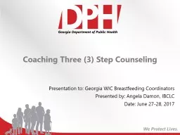 Coaching Three (3) Step Counseling