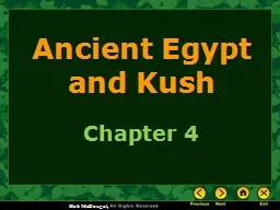 Ancient Egypt and Kush Chapter 4