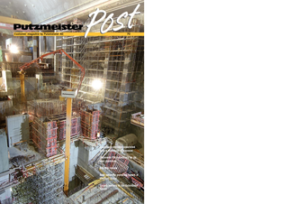 Customer magazine by Putzmeister AG  Enormous chamber