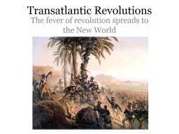 Transatlantic Revolutions